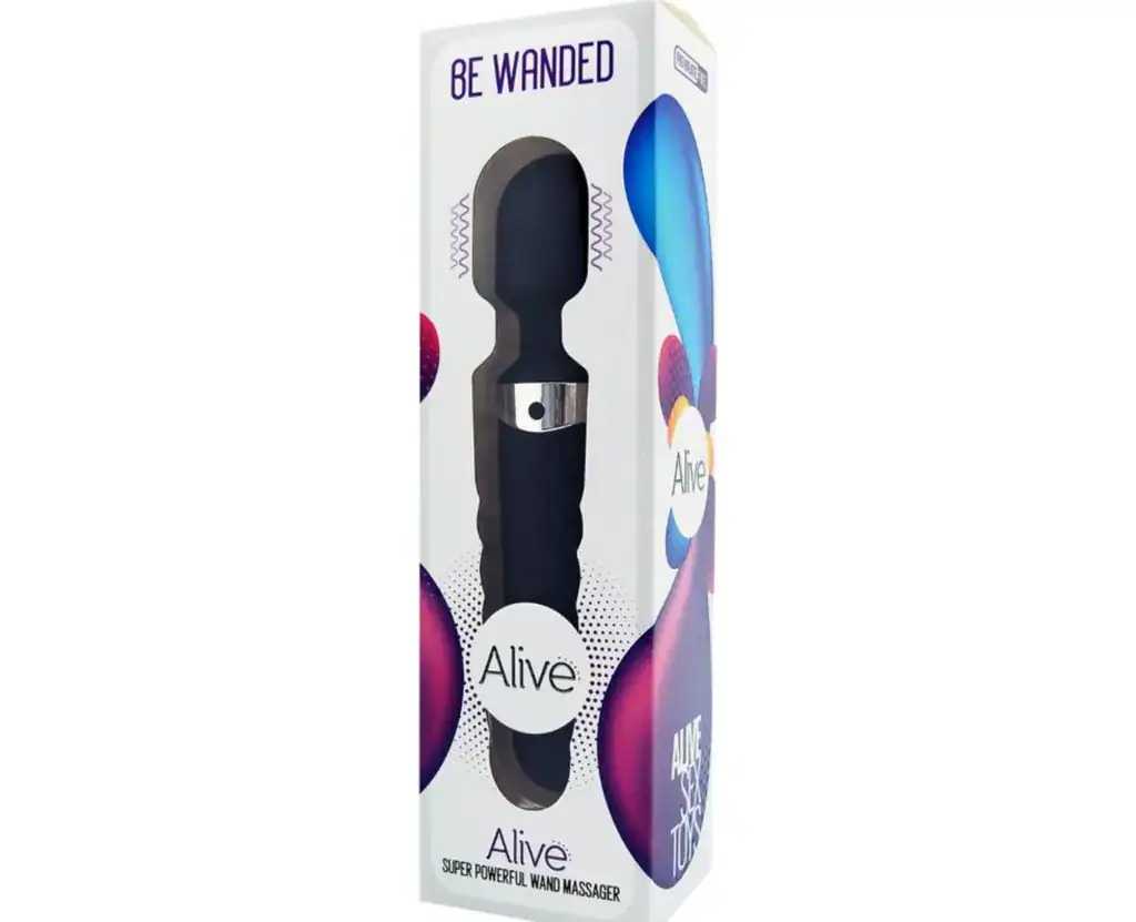ALIVE BE WANDED VIBRATOR MASSAGER BLACK