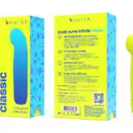 B SWISH BCUTE CURVE INFINITE CLASSIC RECHARGEABLE SILICONE VIBRATOR YELLOW2