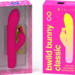 B SWISH BWILD BUNNY INFINITE CLASSIC RECHARGEABLE VIBRATOR PINK SILICONE