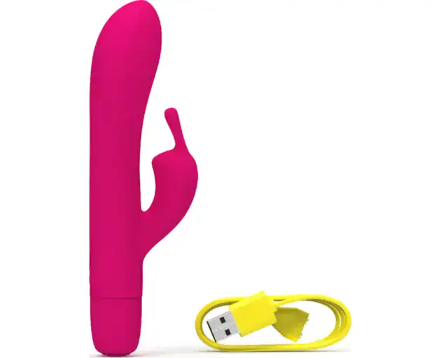 B SWISH BWILD BUNNY INFINITE CLASSIC RECHARGEABLE VIBRATOR PINK SILICONE1