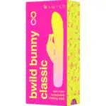 B SWISH BWILD BUNNY INFINITE CLASSIC RECHARGEABLE VIBRATOR PINK SILICONE2