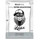 Lubrifiant anal pe bază de apă monodoza Black Hole Anal Relax