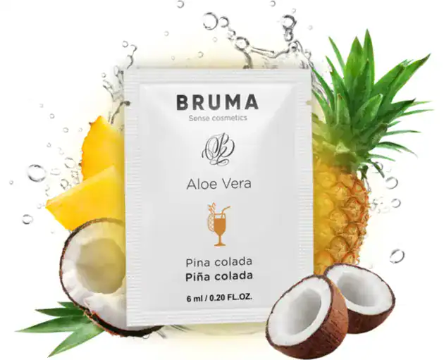 BRUMA ALOE VERA SLIDING GEL PINA COLADA FLAVOR 6 ML