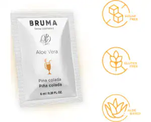 BRUMA ALOE VERA SLIDING GEL PINA COLADA FLAVOR 6 ML2