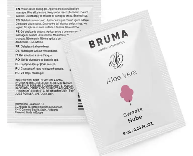 BRUMA ALOE VERA SLIDING GEL SWEETS FLAVOR 6 ML