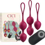 CICI BEAUTY PREMIUM SILICONE 3 VIBRATING KEGEL BEADS REMOTE CONTROL3