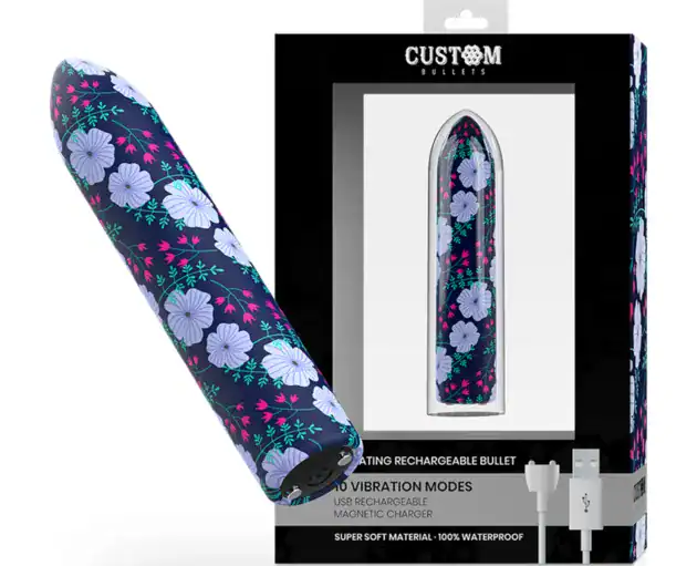 CUSTOM BULLETS SPRING MAGNETIC BULLET 10 INTENSITIES1