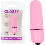 GLOSSY SMALL BULLET VIBE DEEP ROSE