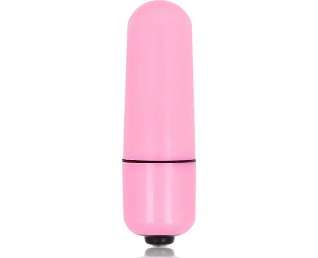 GLOSSY SMALL BULLET VIBE DEEP ROSE1