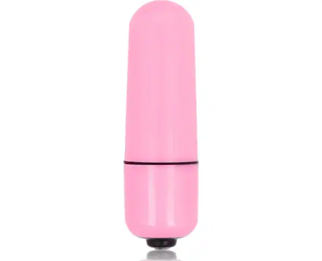 GLOSSY SMALL BULLET VIBE DEEP ROSE1