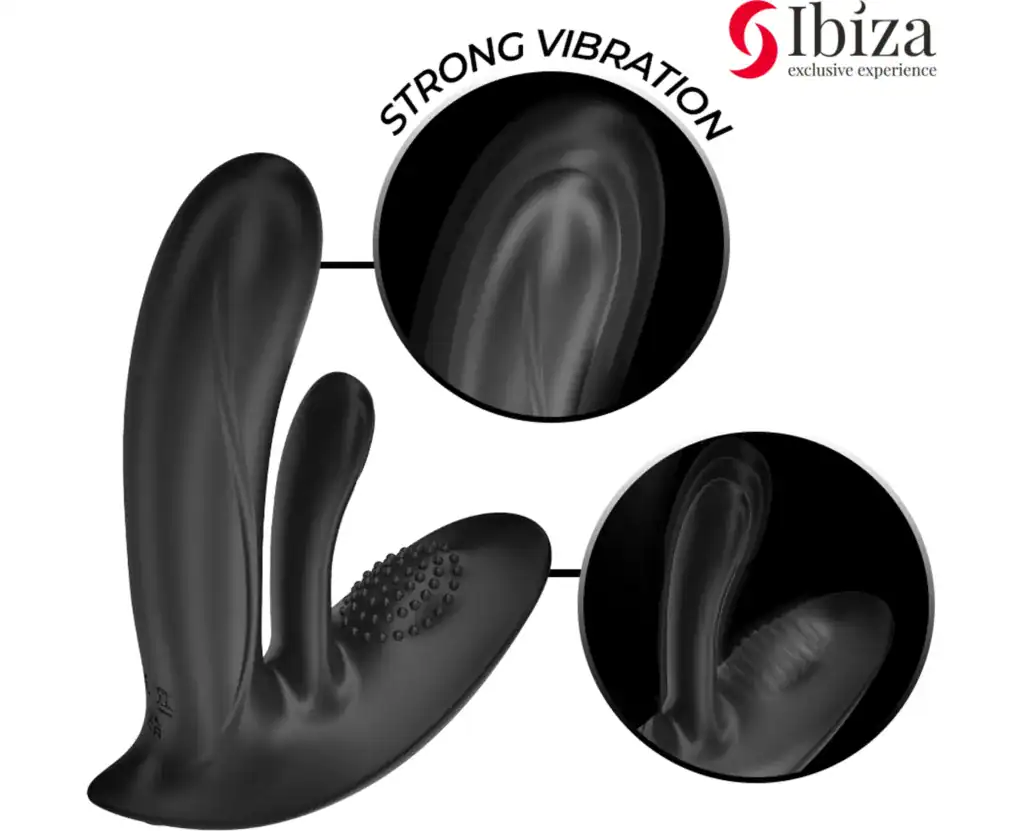 IBIZA WEARABLE VIBRATOR WITH G SPOT AND CLITORIS STIMULATION WITH REMOTE CONTROL1