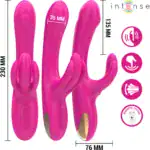 INTENSE BRITNEY MULTIFUNCTION RABBIT VIBRATOR 23 CM PINK1