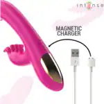 INTENSE CHRISTINA MULTIFUNCTION RABBIT VIBRATOR 22.5 CM PINK5