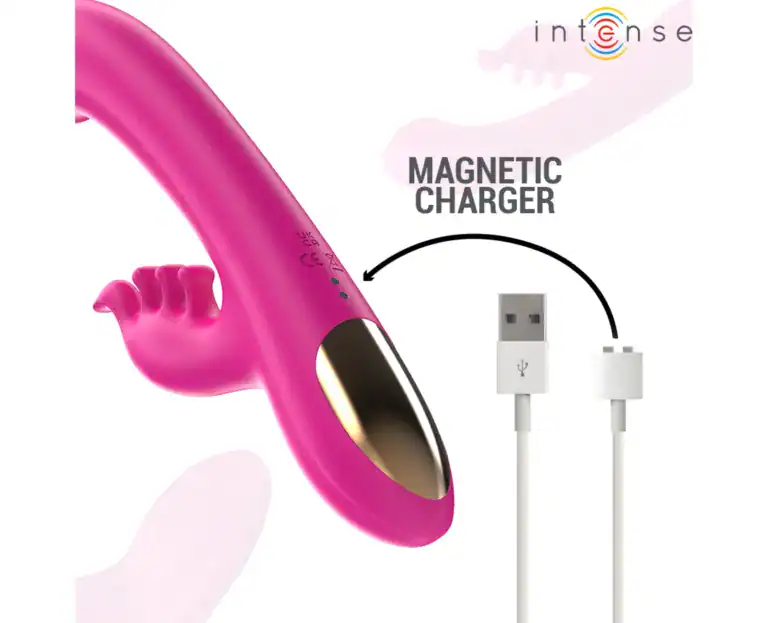 INTENSE CHRISTINA MULTIFUNCTION RABBIT VIBRATOR 22.5 CM PINK5
