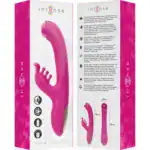 INTENSE CHRISTINA MULTIFUNCTION RABBIT VIBRATOR 22.5 CM PINK6