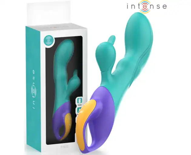 INTENSE FRED RABBIT VIBRATOR BLUE