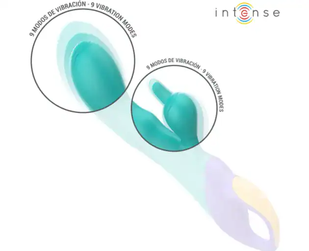 INTENSE FRED RABBIT VIBRATOR BLUE2