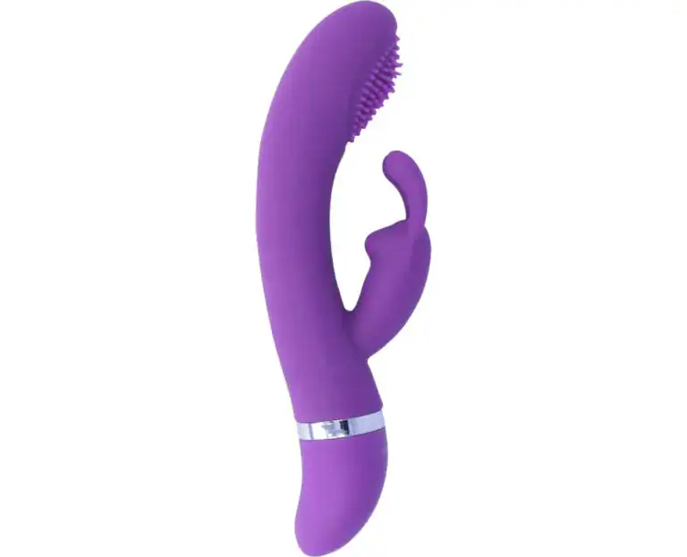 INTENSE SUSY SILICONE RABBIT LILAC OSCILLATING VIBRATOR2