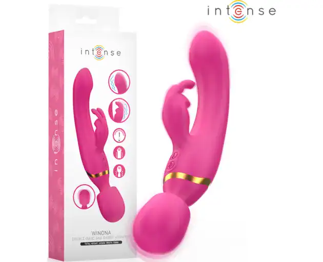 INTENSE WINONA DOUBLE VIBRATOR RABBIT WAND