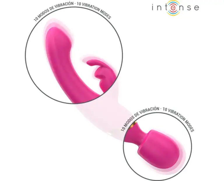 INTENSE WINONA DOUBLE VIBRATOR RABBIT WAND3