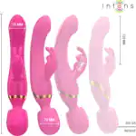 INTENSE WINONA DOUBLE VIBRATOR RABBIT WAND5