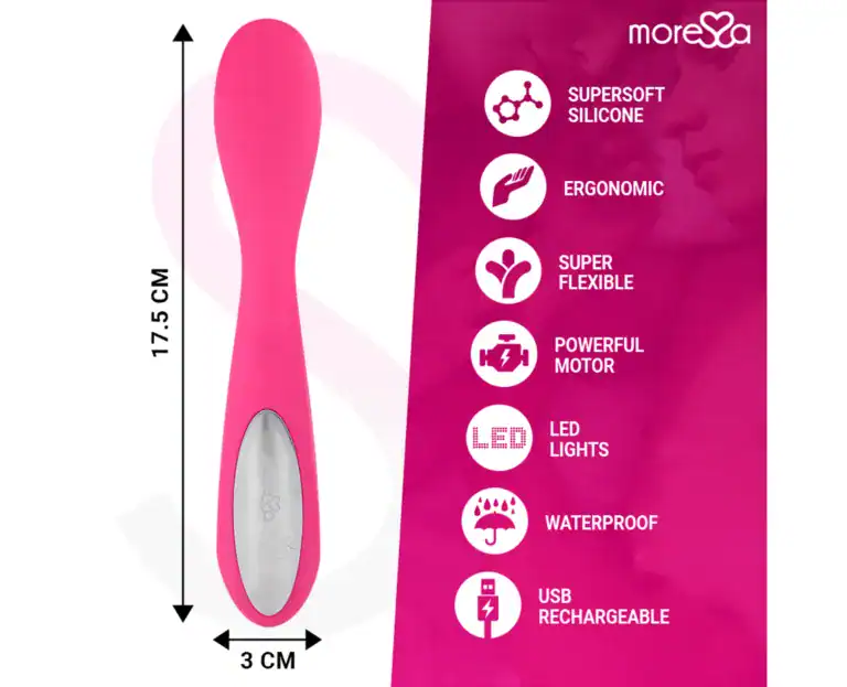 MORESSA DRUSO PREMIUM SILICONE RECHARGEABLE2