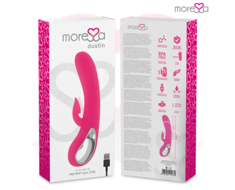 MORESSA DUSTIN CLITORAL SUCTION AND POWERFUL VIBRATION PREMIUM SILICONE RECHARGEABLE6