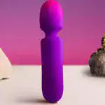 ROCKS OFF GLO GIRL VIBRATOR WAND MINI PURPLE1