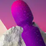 ROCKS OFF GLO GIRL VIBRATOR WAND MINI PURPLE2