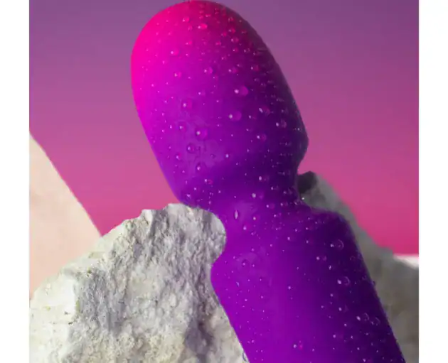 ROCKS OFF GLO GIRL VIBRATOR WAND MINI PURPLE2