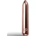 ROCKS OFF RECHARGEABLE VIBRATING BULLET GOLDEN ROSE3