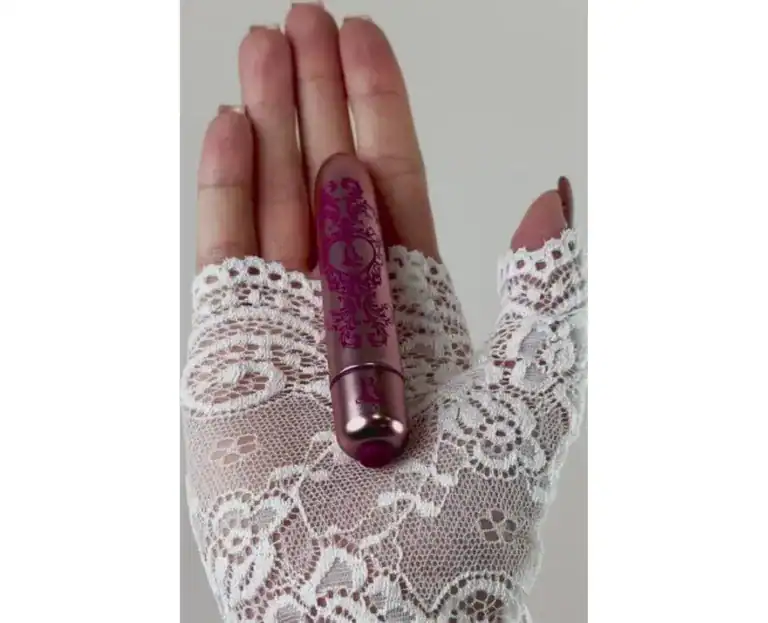 ROCKS OFF RO 90 COURTESAN PINK VIBRATING BULLET1