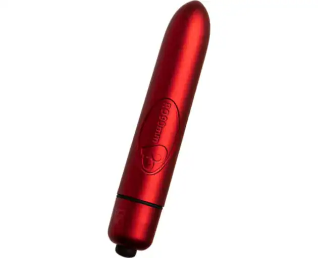ROCKS OFF RO 90 SCARLET VELVET VIBRATING BULLET RED