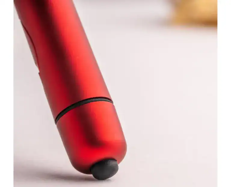 ROCKS OFF RO 90 SCARLET VELVET VIBRATING BULLET RED2