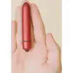 ROCKS OFF RO 90 SCARLET VELVET VIBRATING BULLET RED3