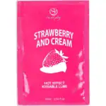 SECRETPLAY SINGLE DOSE LUBRICANT STRAWBERRIES CREAM 10 ML