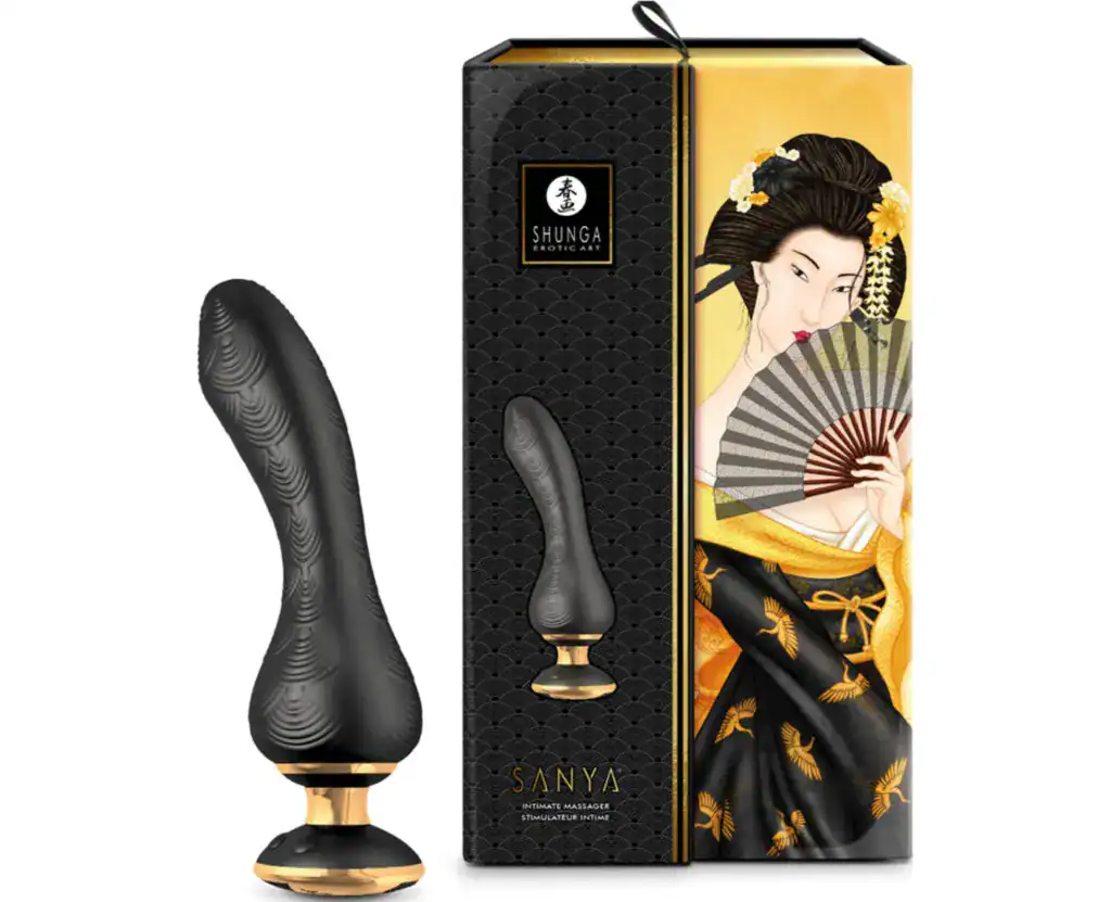 SHUNGA SANYA INTIMATE MASSAGER BLACK