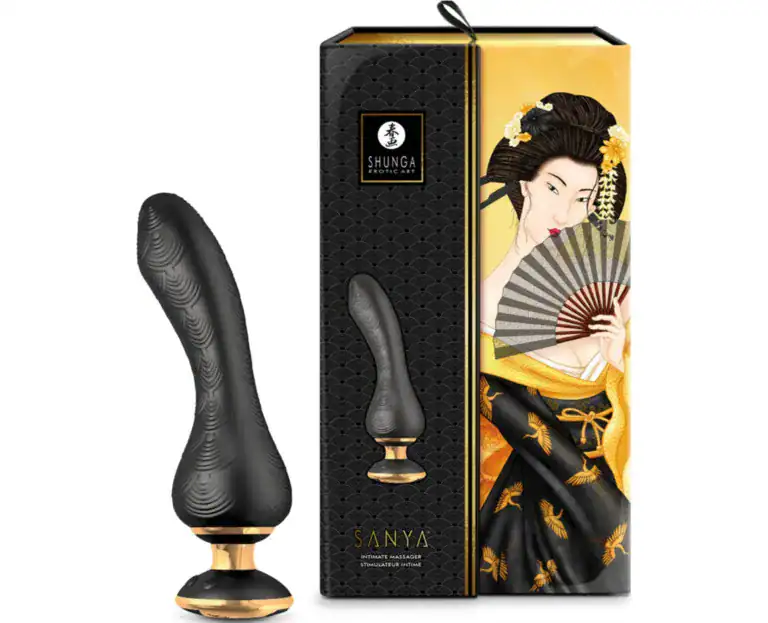 SHUNGA SANYA INTIMATE MASSAGER BLACK