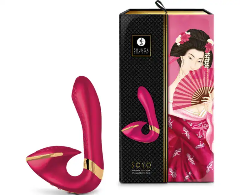 SHUNGA SOYO INTIMATE MASSAGER FUCHSIA