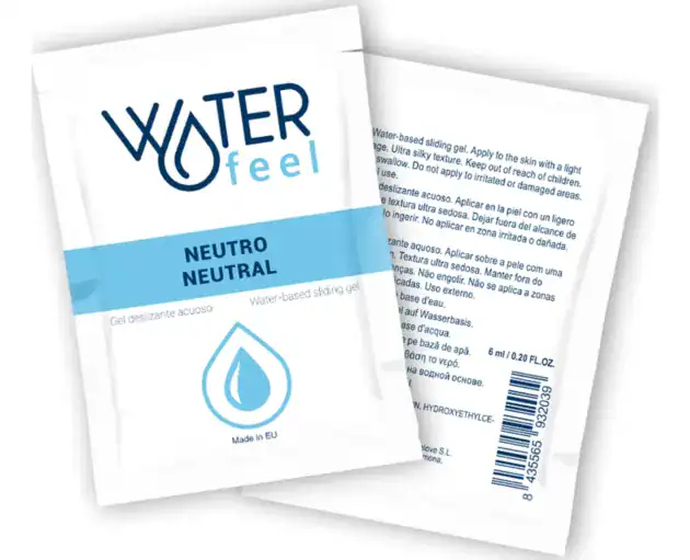WATERFEEL NEUTRAL WATER BASED SLIDING GEL 6 ML