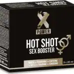 X POWER HOT SHOT SEX BOOSTER INCREASE LIBIDO 3 X 20 ML