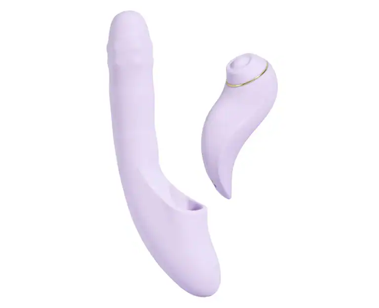 Vibrator 2 în 1 - Duo Glow - Svakom Sexshop Online