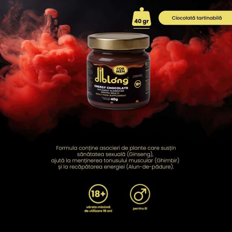 Infografice Diblong Energy Chocolate MEN 03 2026