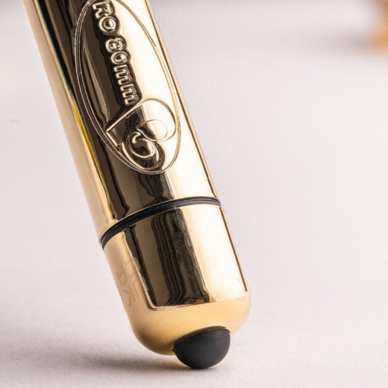 Glonț vibrator auriu „Champagne” 1