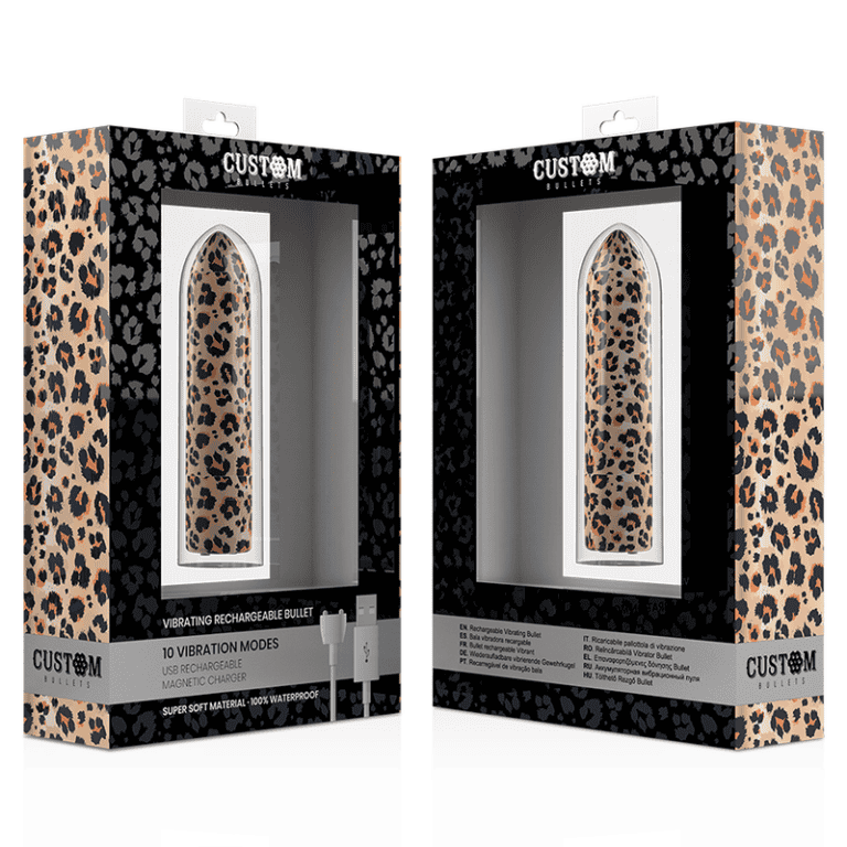 Glonț vibrator „Leopard” cu 10 niveluri de intensitate și sistem magnetic3