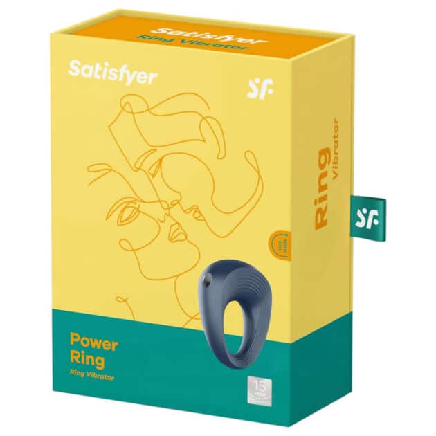 Inel pentru Penis cu Vibrații Satisfyer Power Ring – Rezistent la Apă 3