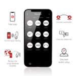 Ou Vibrator DENVER BLACK (7 x 2.7 cm), cu control prin aplicație gratuită – ONINDER1