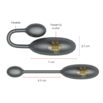 Ou Vibrator DENVER BLACK (7 x 2.7 cm), cu control prin aplicație gratuită – ONINDER2