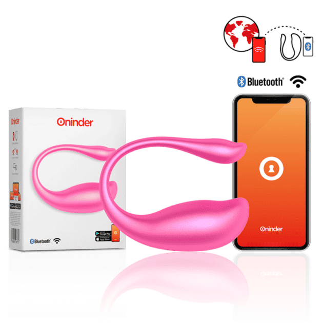Ou Vibrator NAIROBI PINK, cu control prin aplicație gratuită – ONINDER