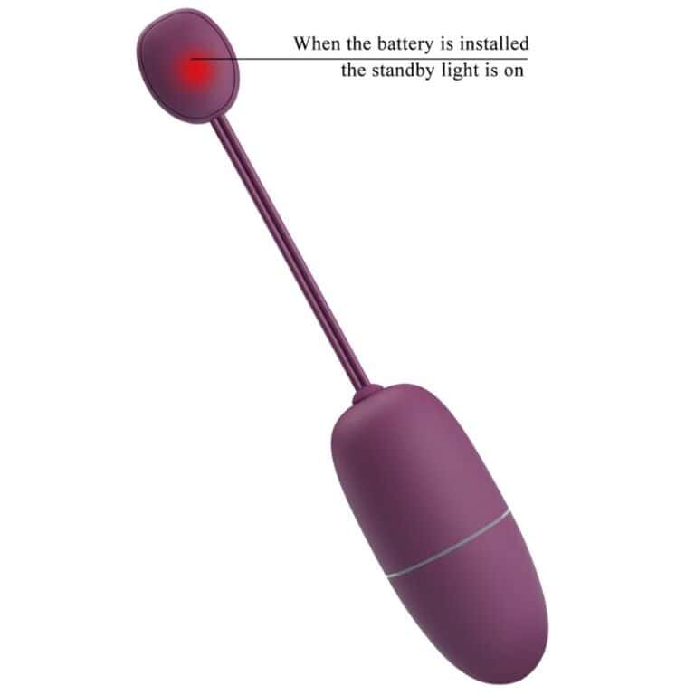 Ou Vibrator NYMPH MOV cu Control prin Aplicație – PRETTY LOVE4
